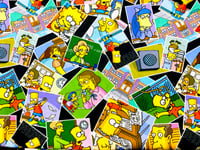 Image 6 of The Simpsons Scrub Hats