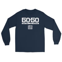 Image 2 of LOVE DC GOGO "GO-50" 50 YEARS (Anniversary Mark) Men’s Long Sleeve Shirt (see color option)