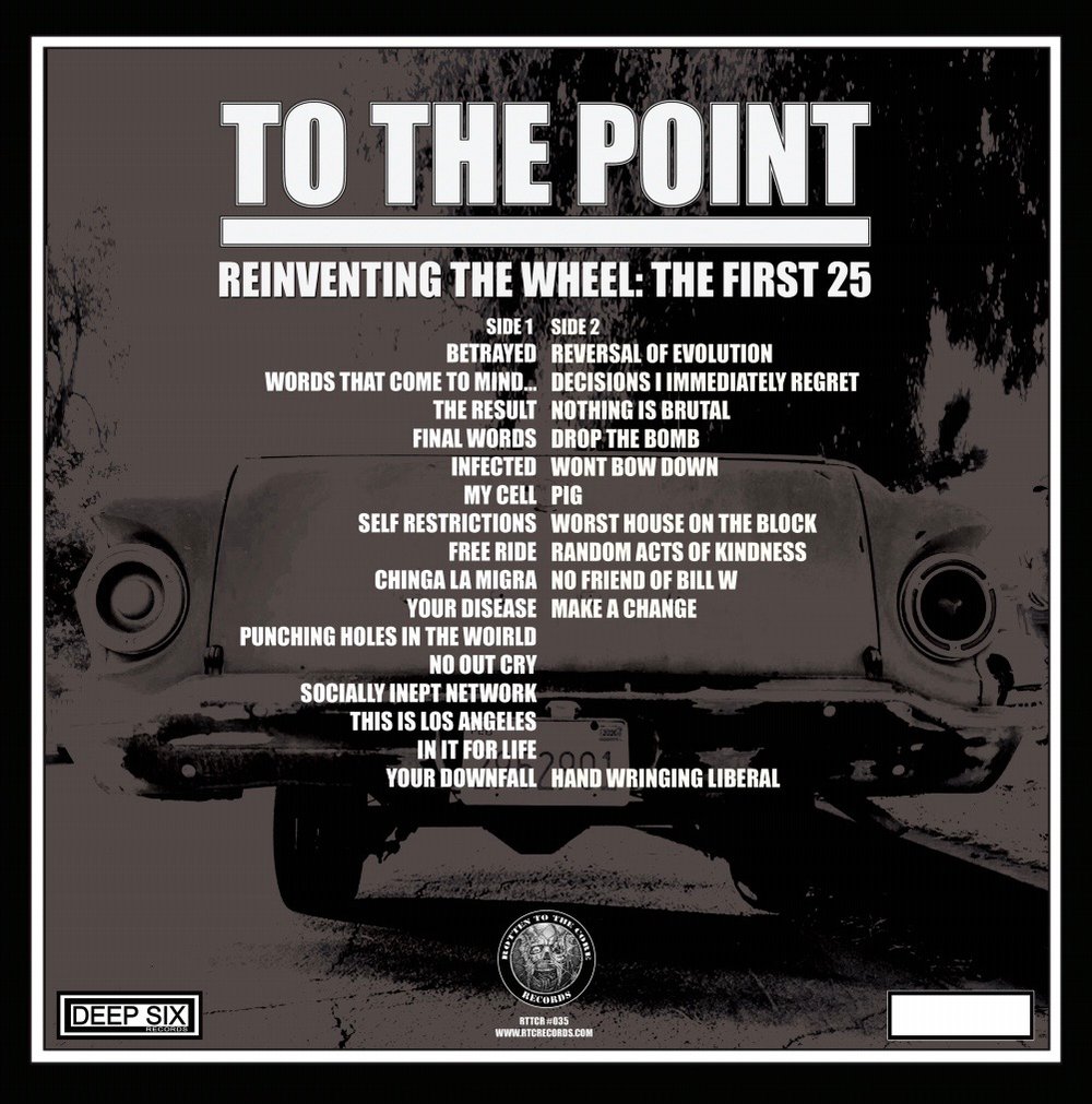 To The Point - “Reinventing The Wheel: The First 25” LP
