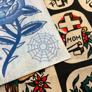 Image of Cracked tile print