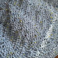Image 1 of Solid Wavy Ripples Blanket