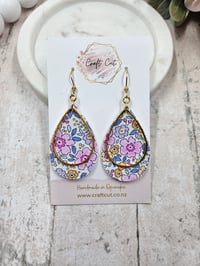 Image 1 of Poppy Teardrop Earrings