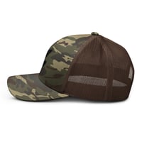 Image 17 of DIVINELY PROTECTED Camouflage trucker hat