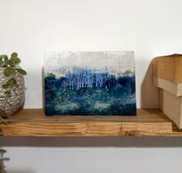 Image 5 of Tiny Shimmering Landscape on wooden block