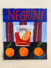 Negroni & 3 oranges 