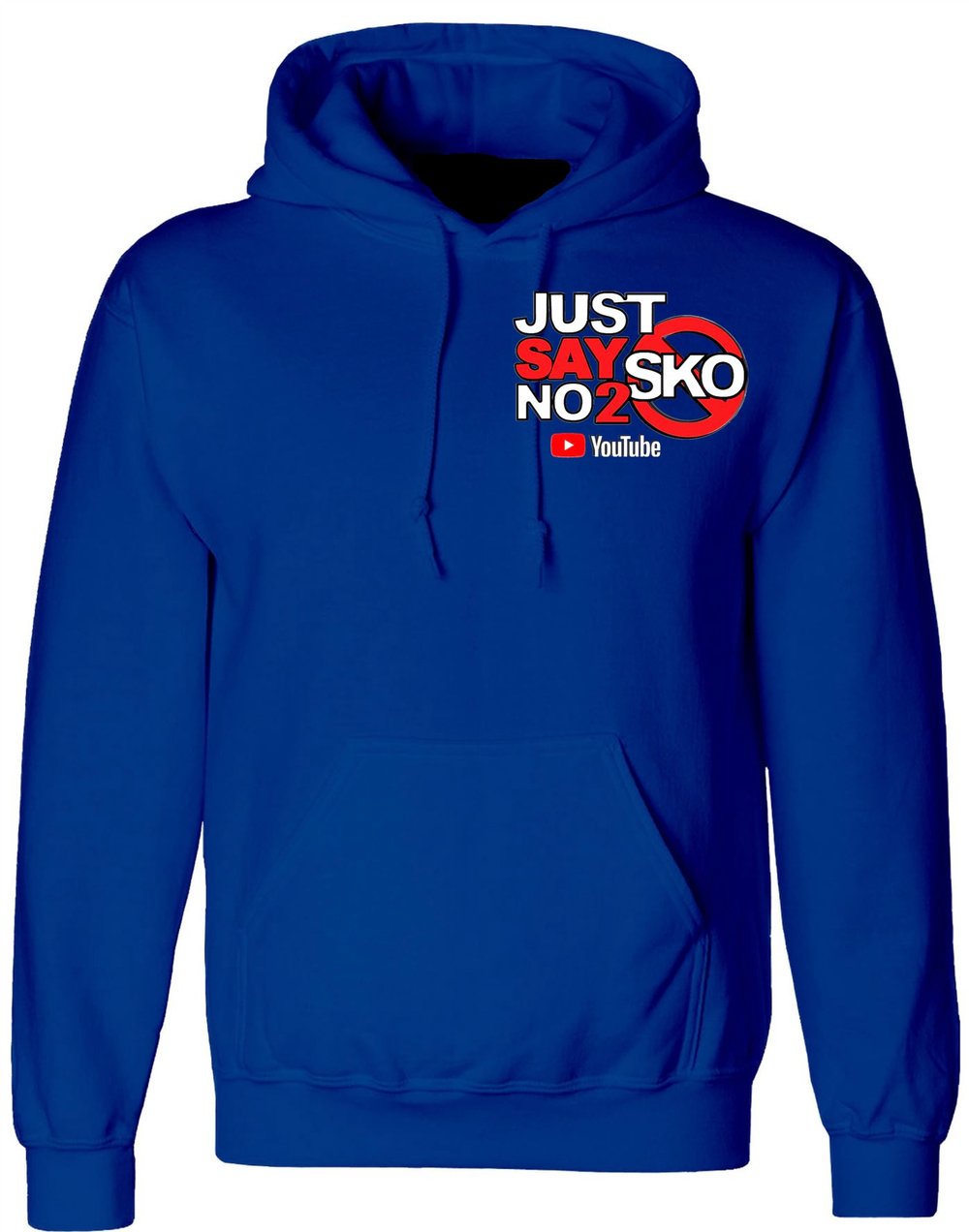 Just Say No 2 Sko YouTube Tee x Hoodie