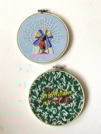 Image 3 of Original Embroidery Artwork - Our Lady of Softness