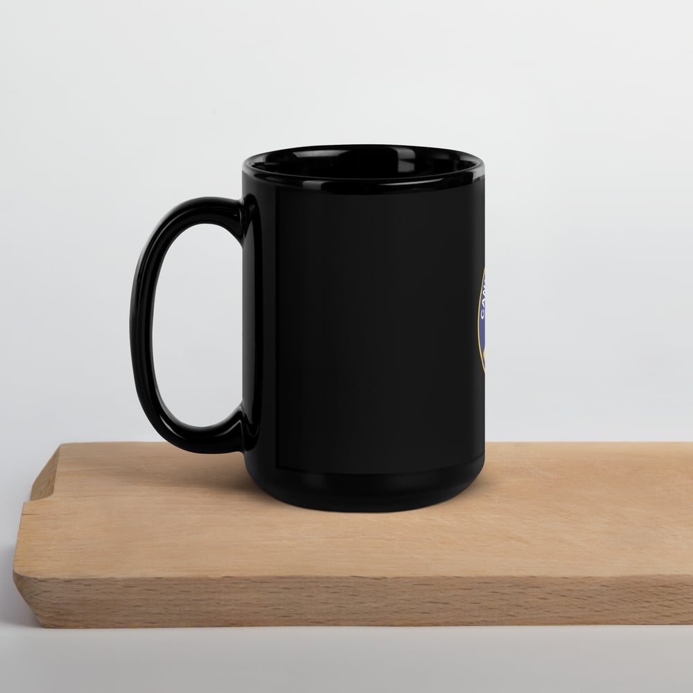 Cannabis in America Black Glossy Mug
