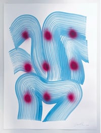 Image 1 of Blue strokes big 2 (original)