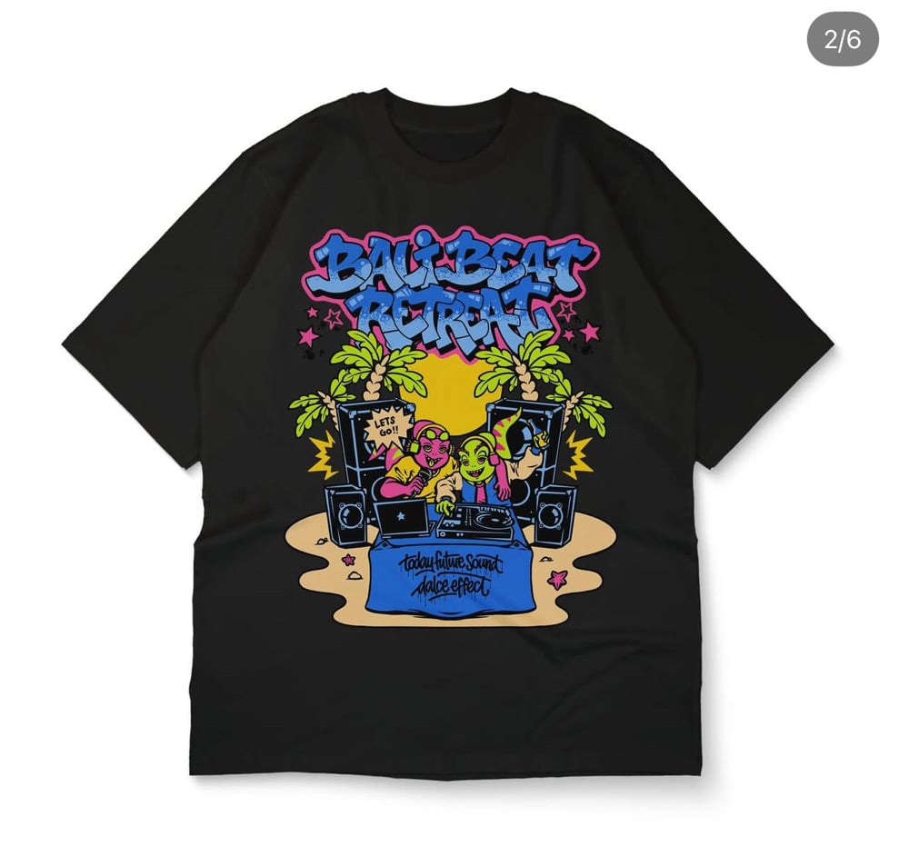 Image of #BaliBeatRetreat “Friends”  Collab shirt with Dalce Effect 