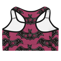 Image 2 of 3 eyed Bats Sports bra 