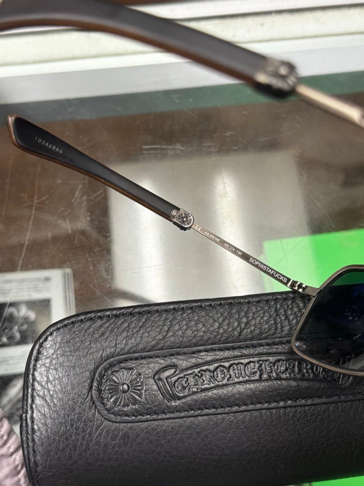 Image of Chrome Hearts Sophistafucks Sunglasses 