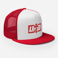 Image 2 of Red ♰ Snapback