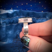 Image 7 of Lumia Collection Rings - Sterling Silver and Labradorite