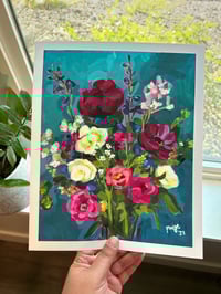 Image 2 of Midnight Floral Print