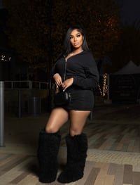 Image 1 of “Winter” Knee High Boots Black 