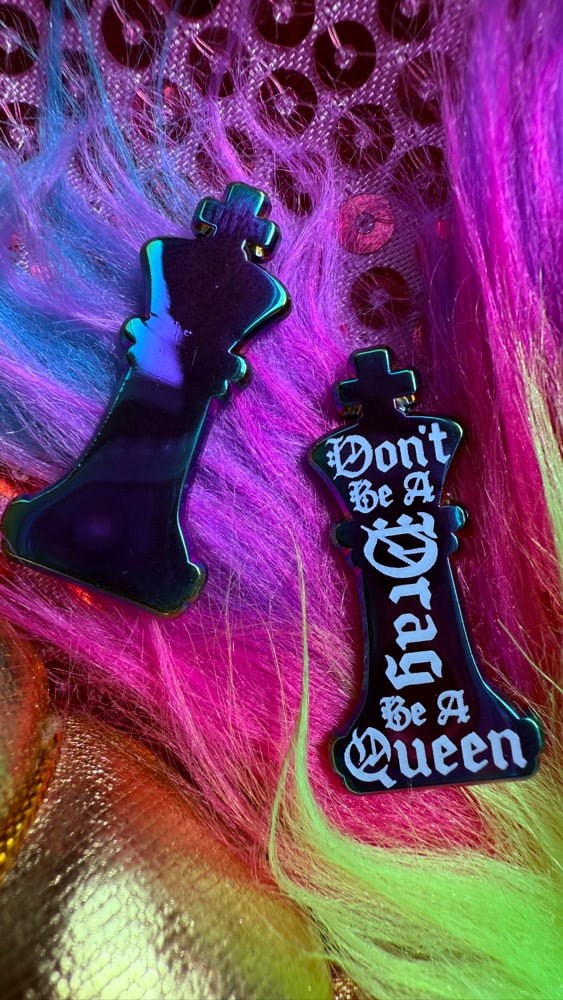 Image of Chrome Chess Pins