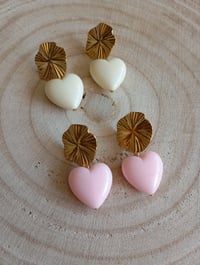 Image 1 of Boucles d'oreilles Coeur 