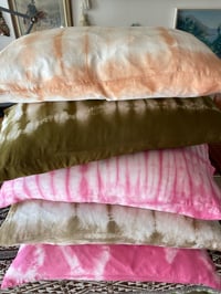 Image 2 of Silk Pillowcases - Naturally dyed 