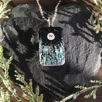 Image 2 of Winter Sparkling Meadow Resin Pendant