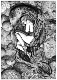 Image 2 of Tuinn (Waves / Skins) A2 Fine Art Giclee Print