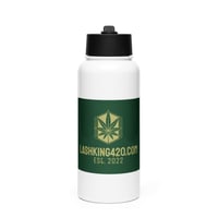 Image 4 of Stainless steel water bottle with a straw lid