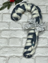 Image 4 of Giant Knit Christmas Candy Cane