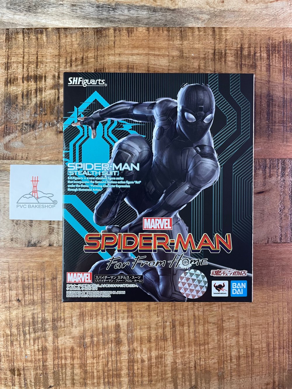 (DISPLAYED) S.H. FIGUARTS STEALTH SUIT SPIDER-MAN (Far From Home)