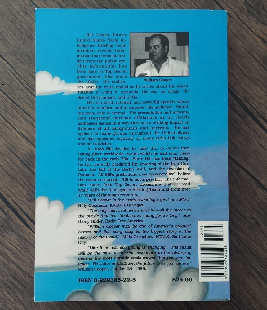 Behold a Pale Horse, by Milton William Cooper.