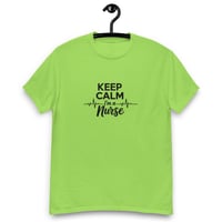 Image 8 of Unisex classic tee, Keep Calm Nurse Tee