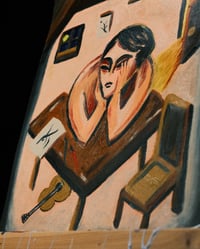 Image 4 of ‚The night is calling but I can’t go‘  oilpainting 