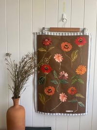 Image 2 of 'Zinny' Tea Towel