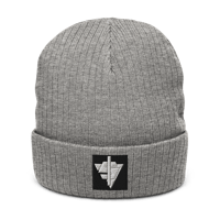 Recycled cuffed beanie