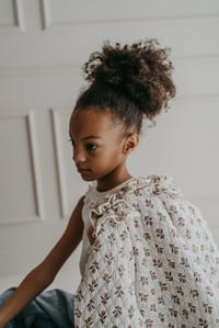 Image 10 of Veste VIVI fleurs enfant 