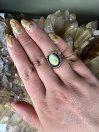 Image 3 of Palomino Variscite Ring size 5.5