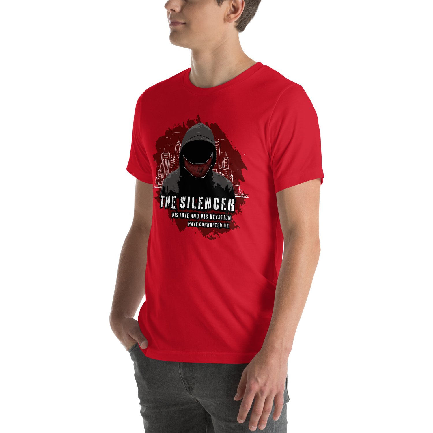 Image of The silencer officially licensed  under your scars Unisex t-shirt 