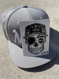 Image 3 of Only One Nation Logo Skull sticker 