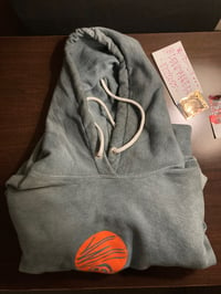 Image 4 of 2XL DOOM Hoodie - Grey/Orange 