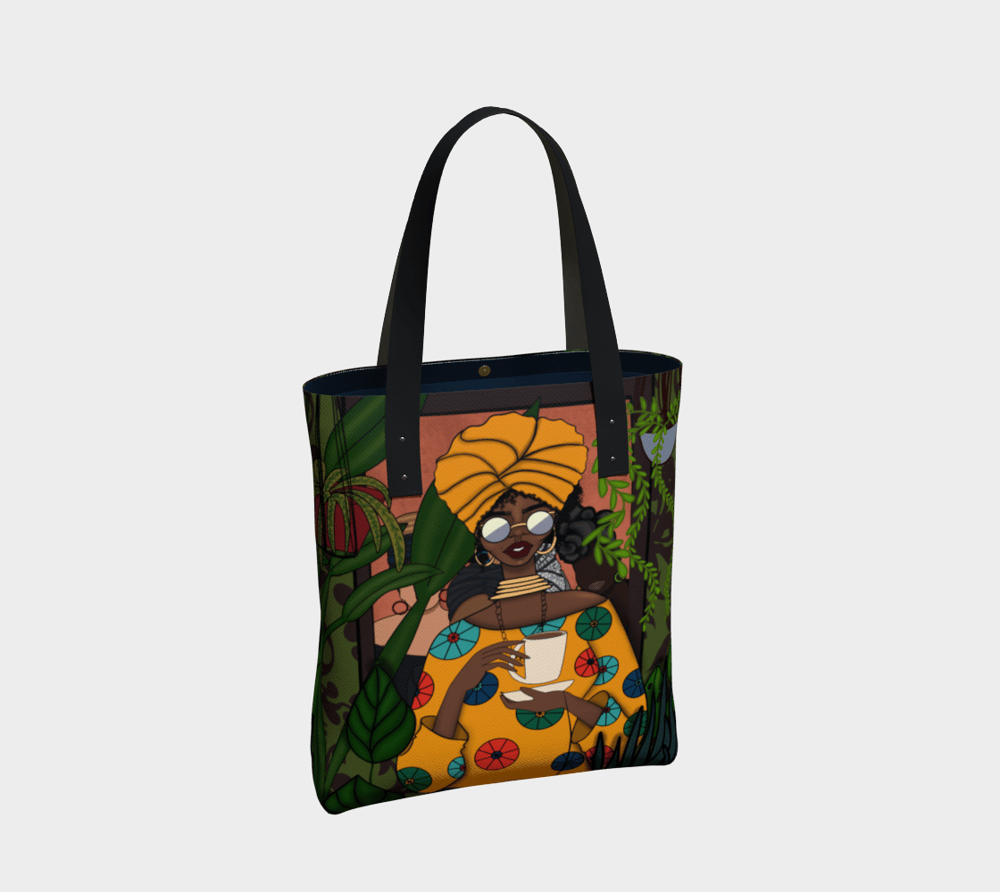 Image of Kaftan Queen Tote bag