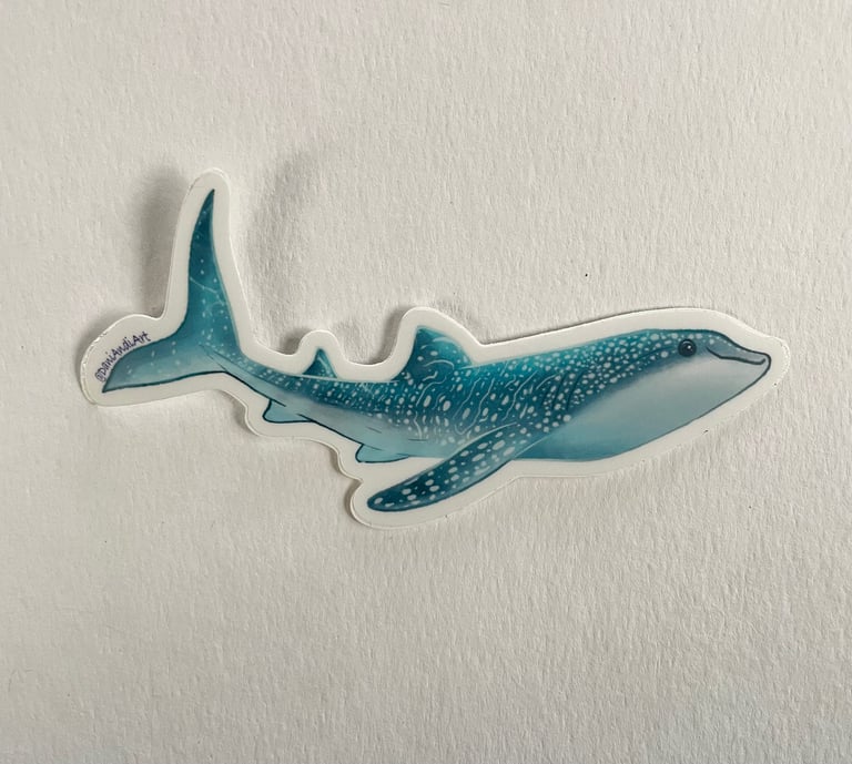 Whale Shark Sticker Image 3