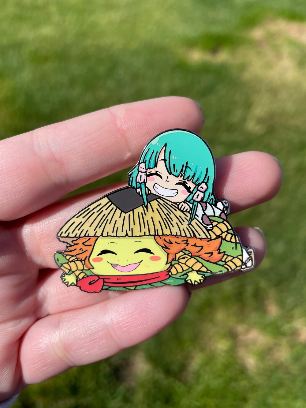 Image of Wano Companions Enamel Pin 