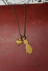 Image 1 of gatito necklace 