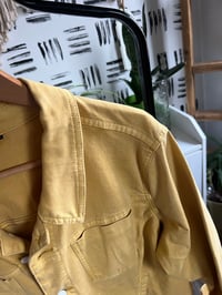 Image 2 of Lane Bryant mustard jean’s jacket 