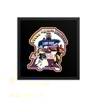 Framed "Air McNair" poster