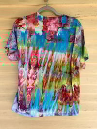 Image 4 of LARGE MILF Man I Love Frogs Tie Dye Shirt C9