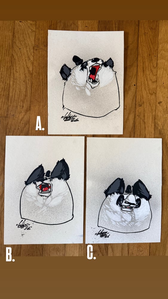 Image of Ink shots -A,B,C