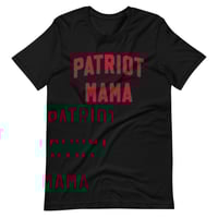 Image 4 of Patriot Mama Mother's Day Gift Red and Blue Unisex t-shirt from PatriotsCo.com