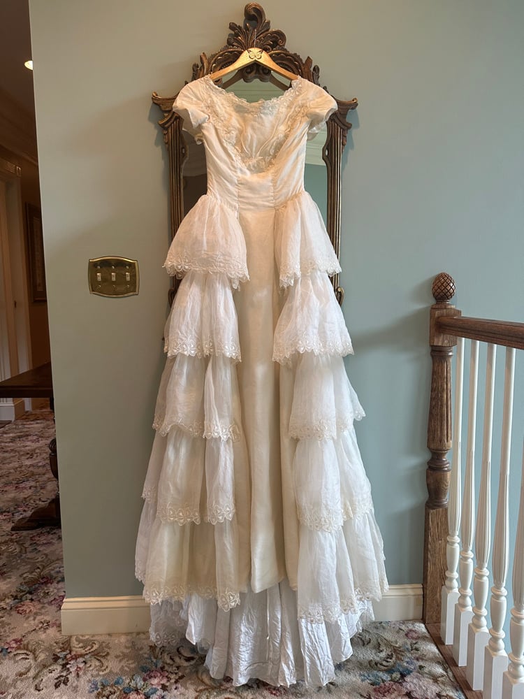 1950s Lucky Clover Gown | Estelle Amore 1950s Lucky Clover Gown | Estelle Amore