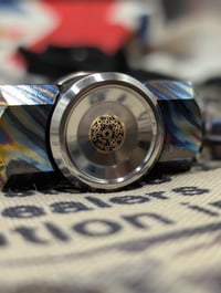 Image 9 of Pre-order Custom Tungsten Button 3SD w/ Mosaic Pin Inlaid