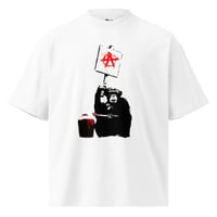 Image 1 of Unisex Organic Oversized High Neck T.Shirt